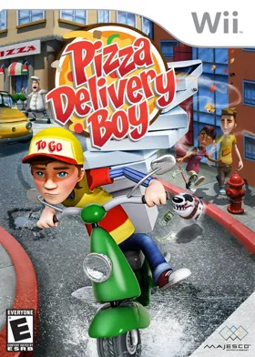 Pizza Delivery Boy box cover front